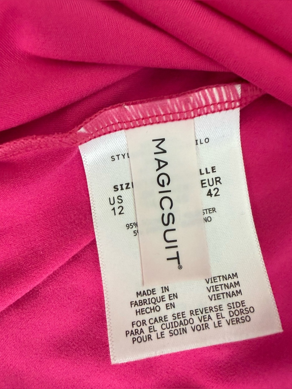 Fuchsia Tankini - Picture 4 of 6